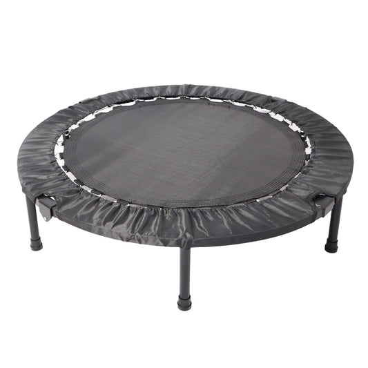 Foldable Mini Exercise Trampoline Portable Fitness Rebounder Sport for Adults Jumping Training Indoor/Outdoor for Home Workout